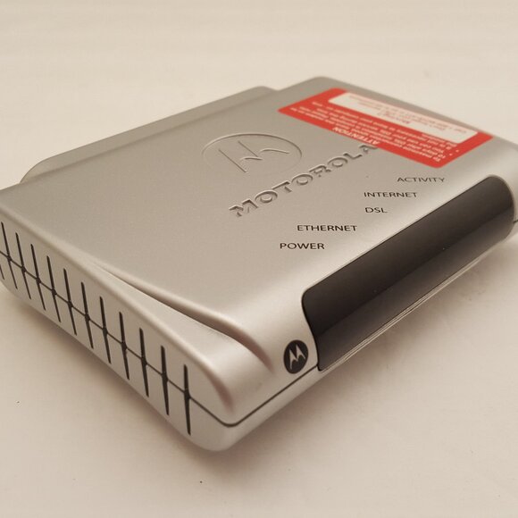 AT&T / MOTOROLA Netopia 2210-02 ADSL Single Port Ethernet Modem | MSTATEA | USED - Picture 7 of 14